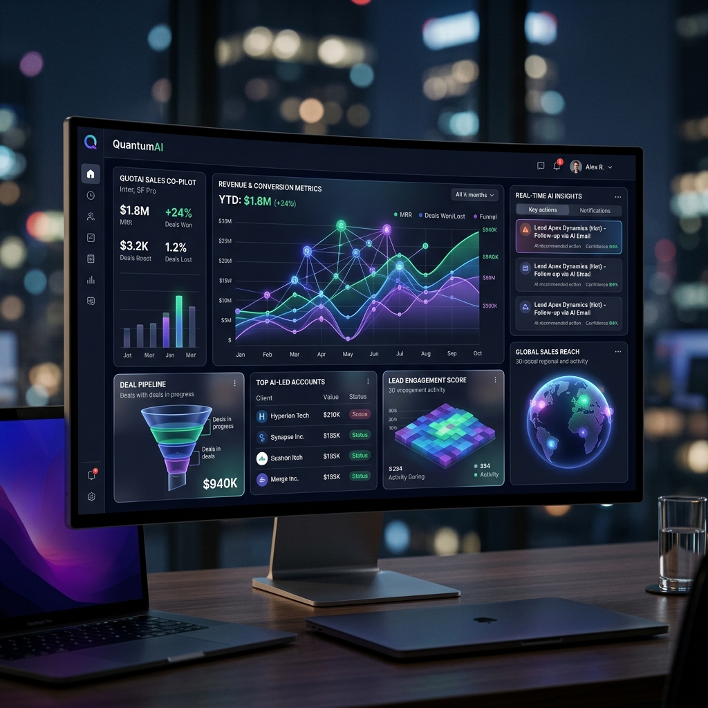 SalesAssist Dashboard Preview